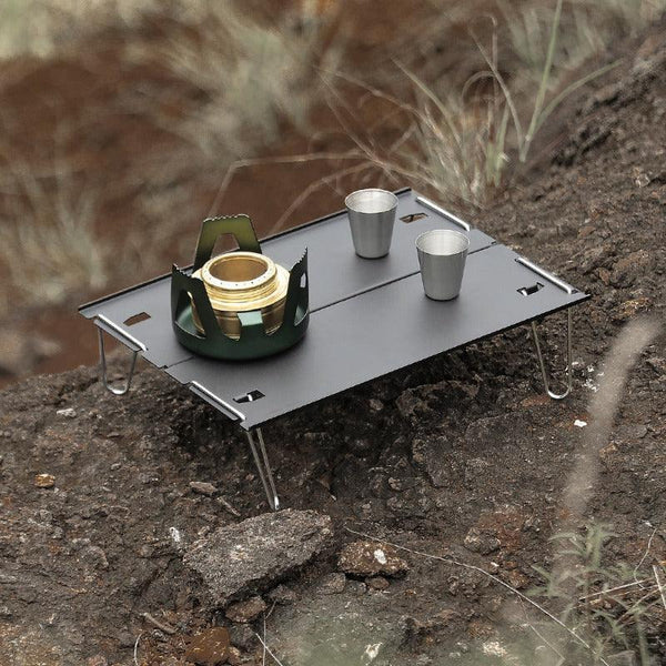 Camping Portable Foldable Table Small Coffee Tables Ultralight Outdoor Hiking Picnic Table MDF Mini Folding Table New - Gifts for You 'n Me