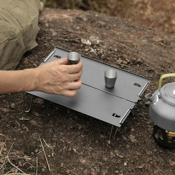 Camping Portable Foldable Table Small Coffee Tables Ultralight Outdoor Hiking Picnic Table MDF Mini Folding Table New - Gifts for You 'n Me