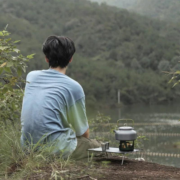 Camping Portable Foldable Table Small Coffee Tables Ultralight Outdoor Hiking Picnic Table MDF Mini Folding Table New - Gifts for You 'n Me