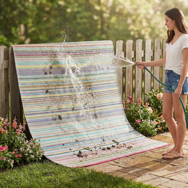 Cancun - Candy Outdoor Rug for Patio