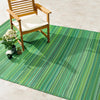 Cancun - Green Outdoor Rug for Patio