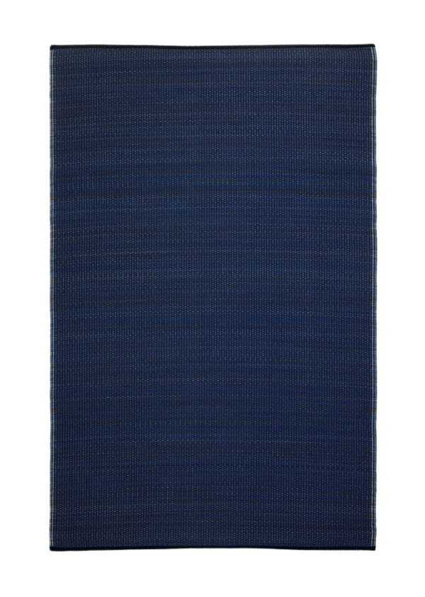 Cancun Shadow - Blue Outdoor Rug for Patio