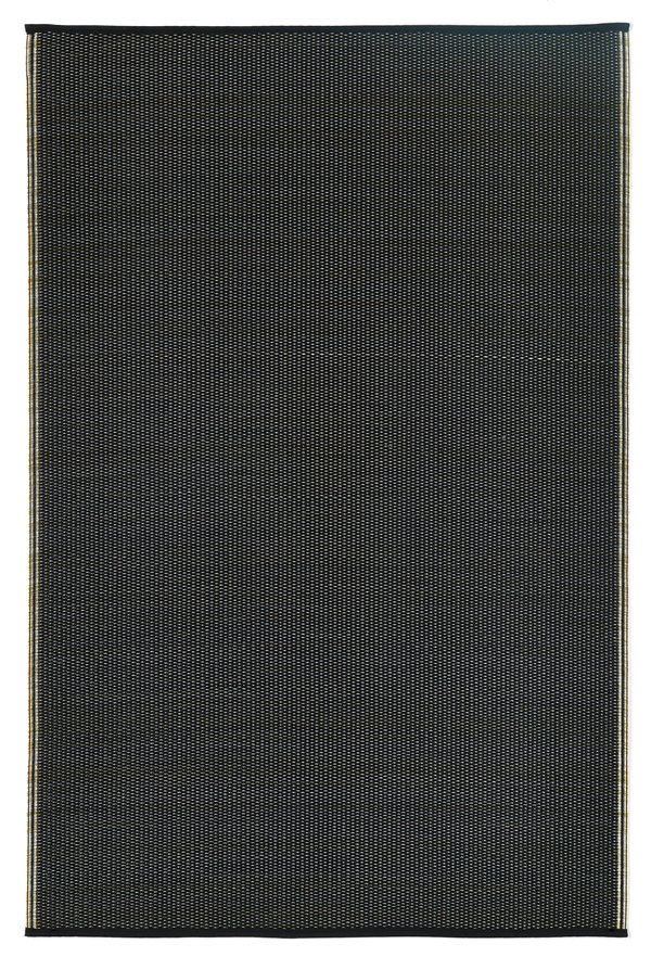 Cancun Shadow - Sand & Black Outdoor Rug for Patio
