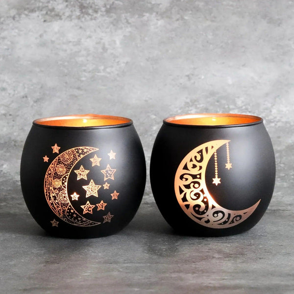 Candle Holder - Decorative Glass Ramadan