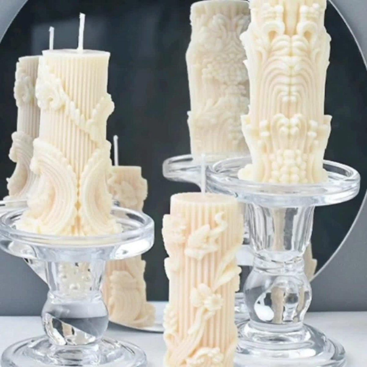 Candle Mold - Romantic Wax Irregular