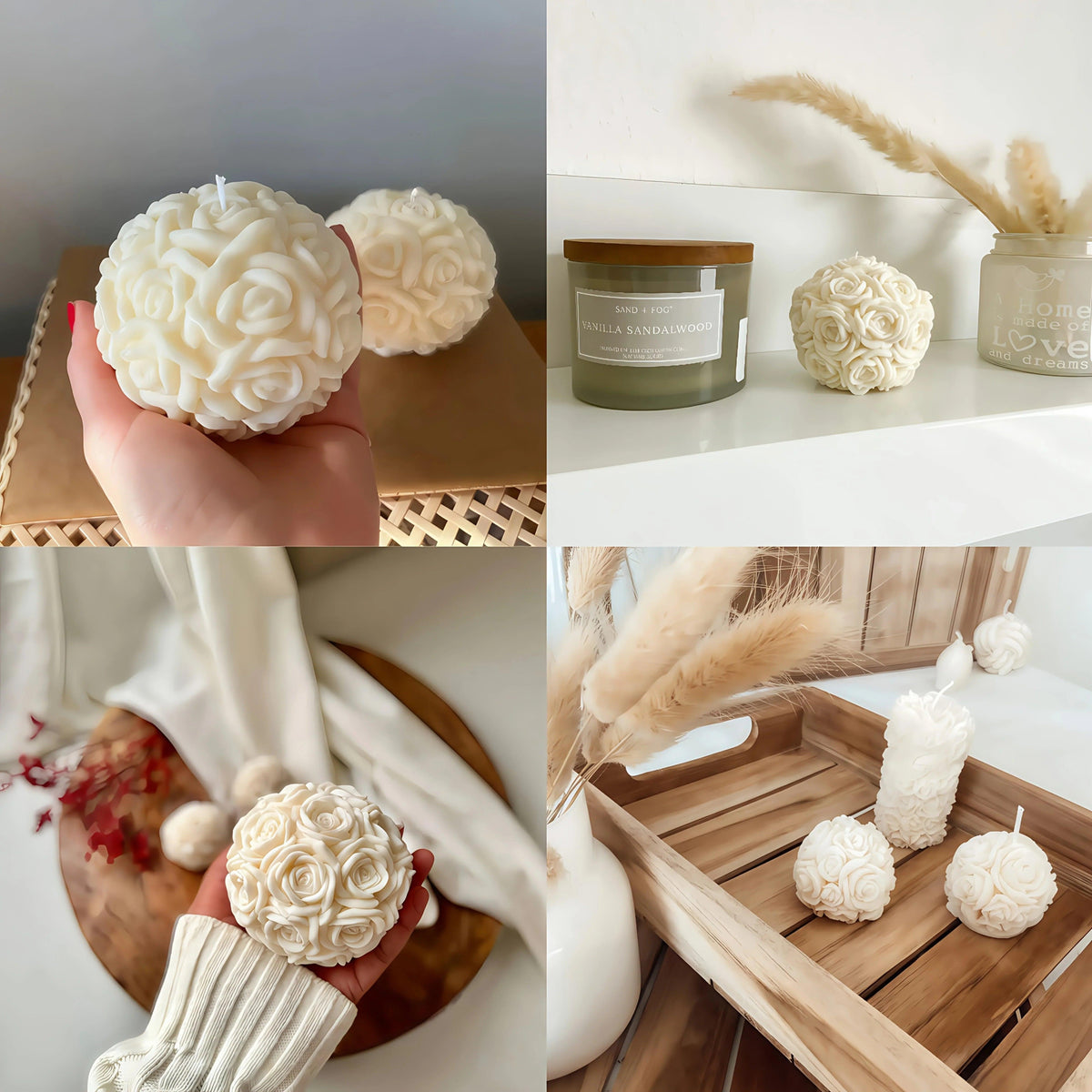 Candle - Scented White Soy Wax 8oz
