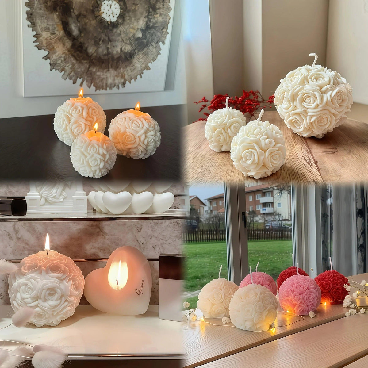 Candle - Scented White Soy Wax 8oz