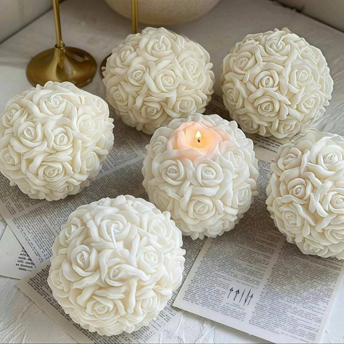 Candle - Scented White Soy Wax 8oz