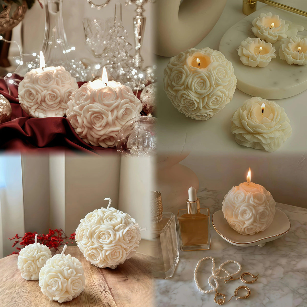 Candle - Scented White Soy Wax 8oz
