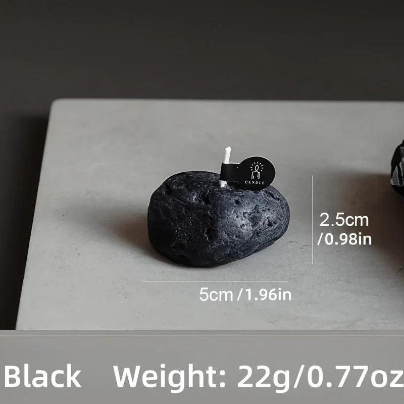 Candles - Meteorite Stone Set