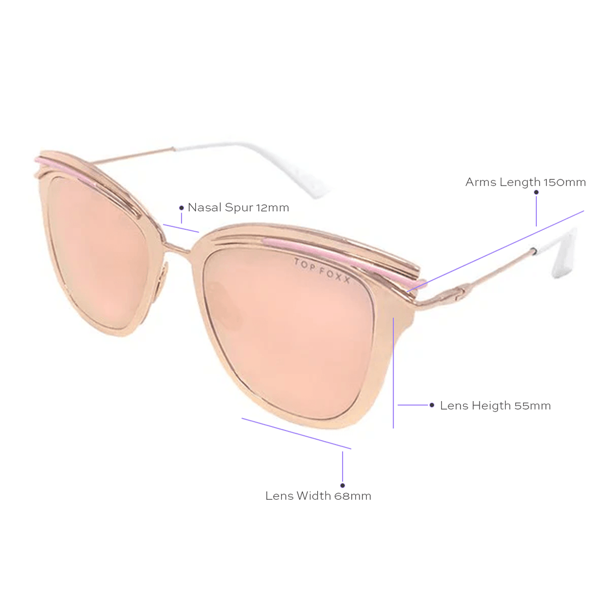Candy Polarized Rose Gold