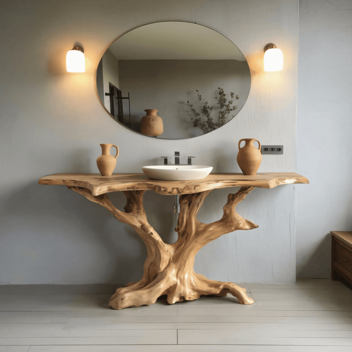 Canopy Root Live Edge Freestanding Bathroom Vanity