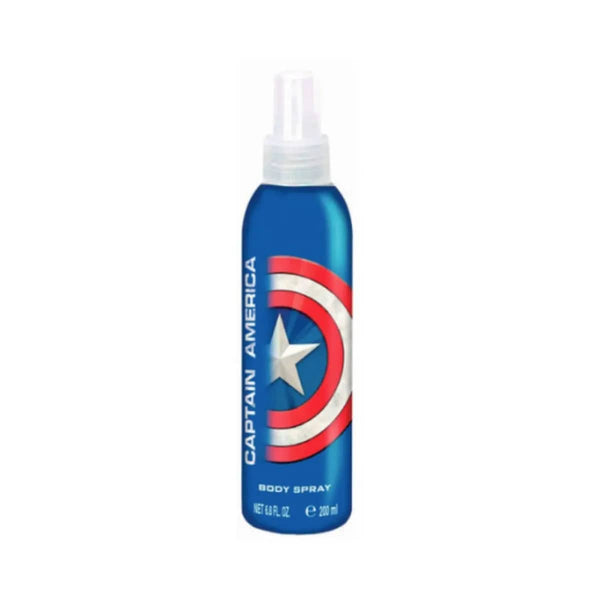 Captain America By Marvel For Men 6.7oz Body Fresh Spray