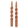 Caramel Swirl Candles – Pack of 2