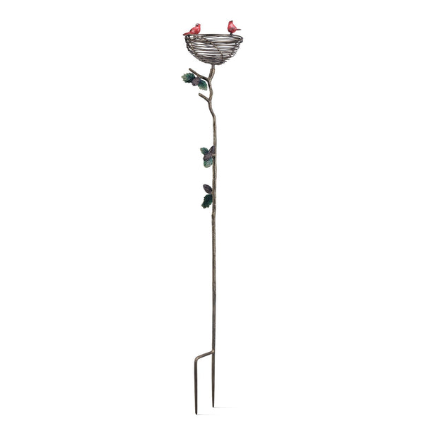Cardinal Couple Planter Holder