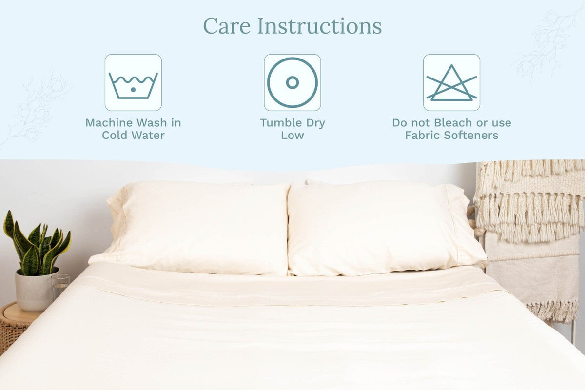Organic Sateen Pillowcases (Shipping fees may apply)