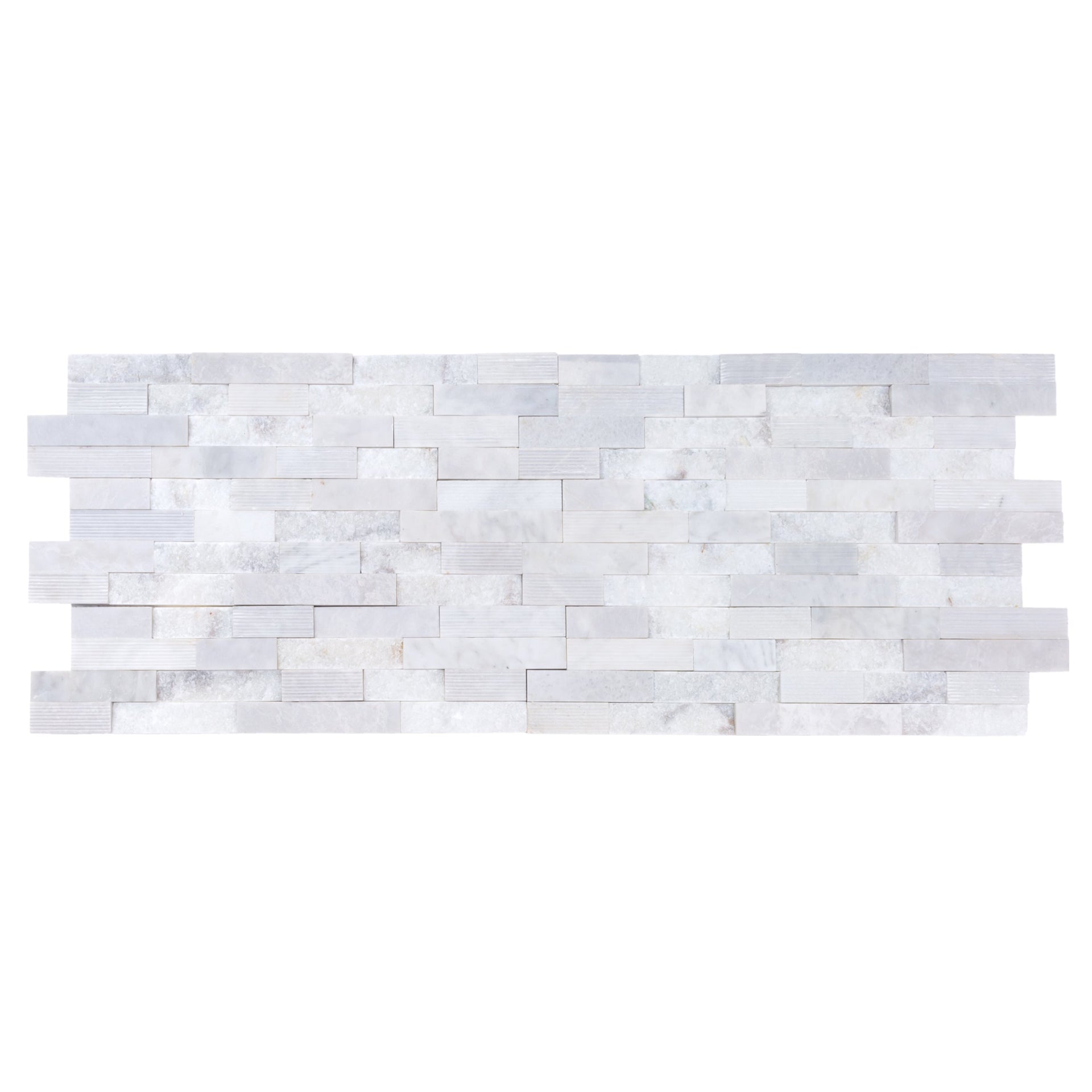 Carrara White Ledger Multi-surface 3D Panel 6