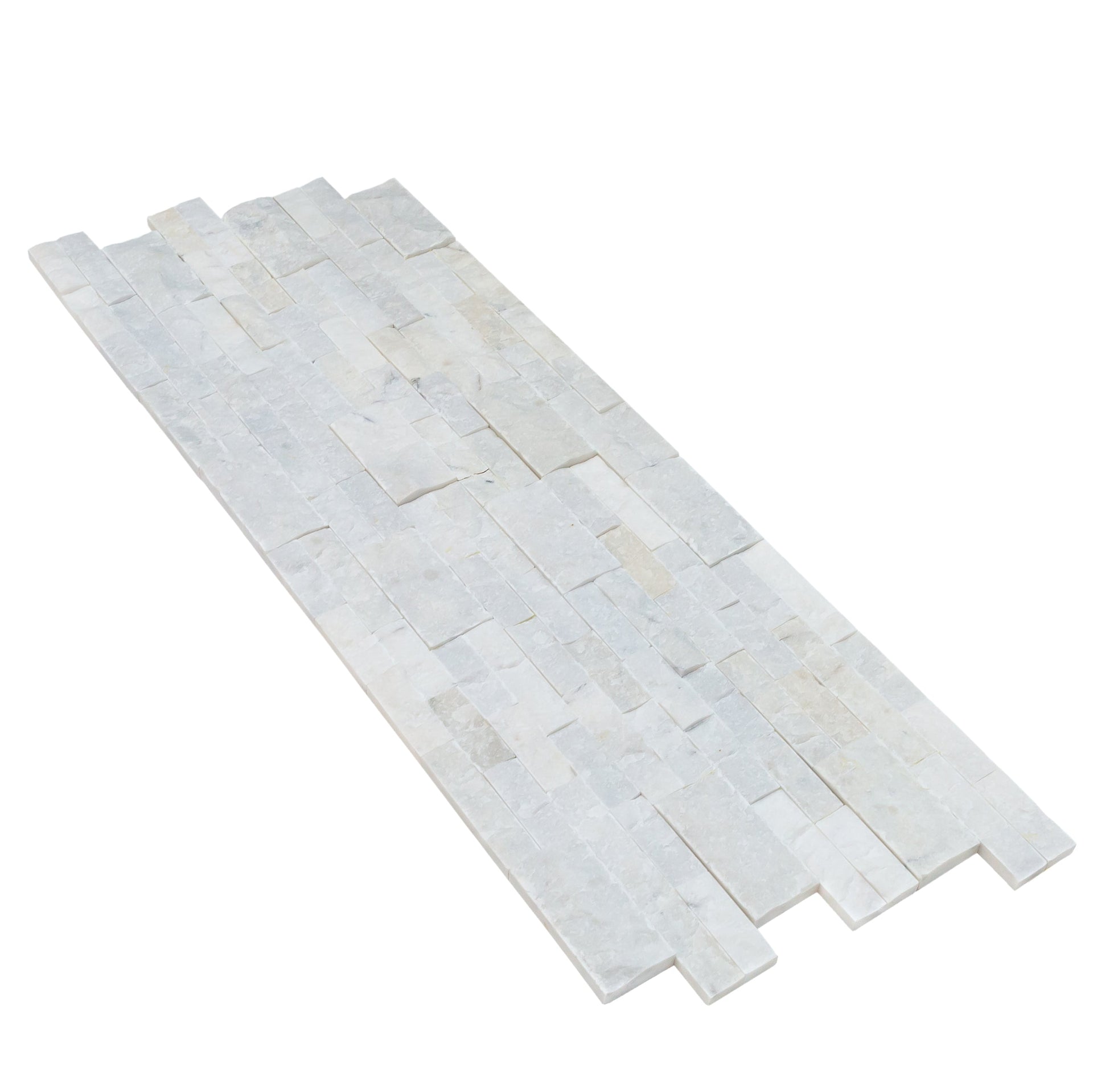Carrara White Ledger 3D Panel 6