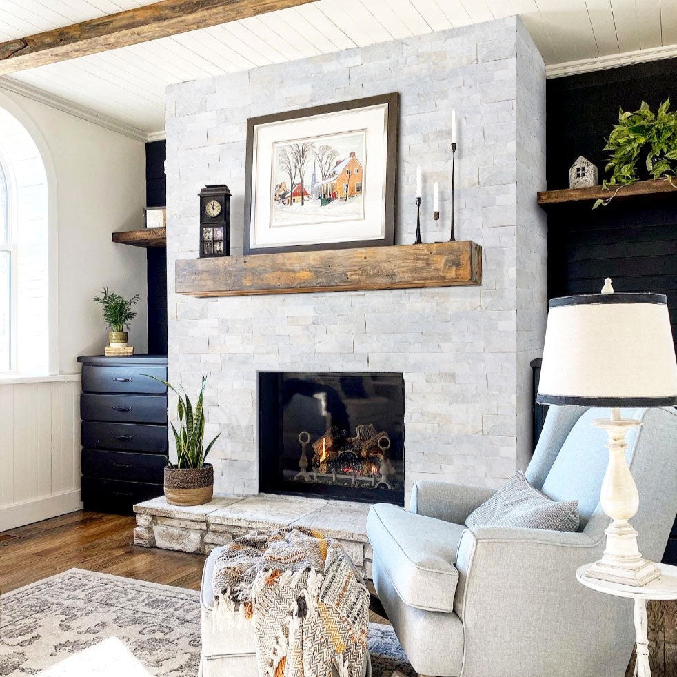 Carrara White Ledger 3D Panel 6