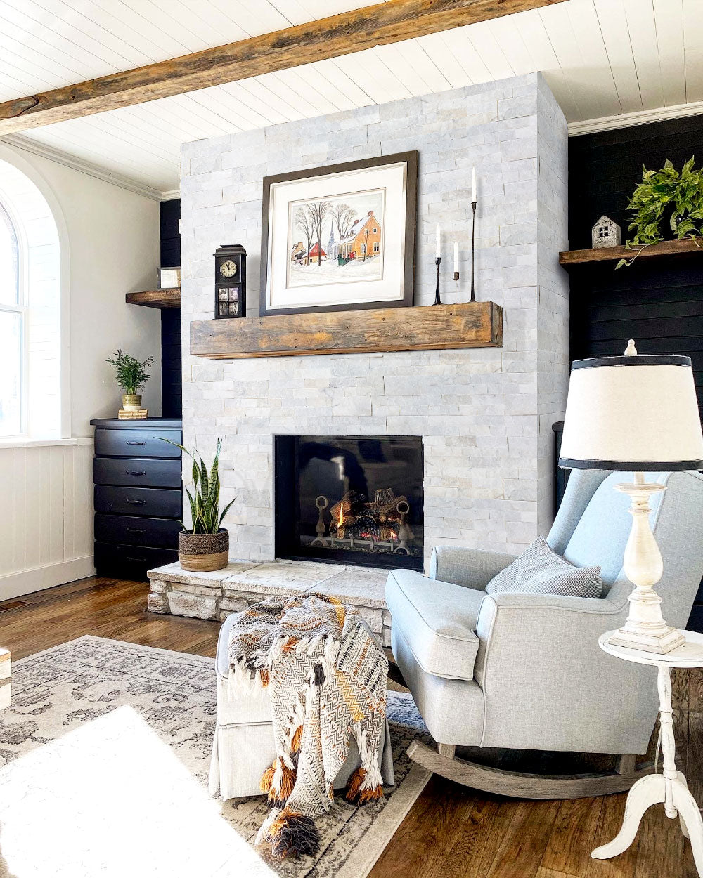 Carrara White Ledger 3D Panel 6