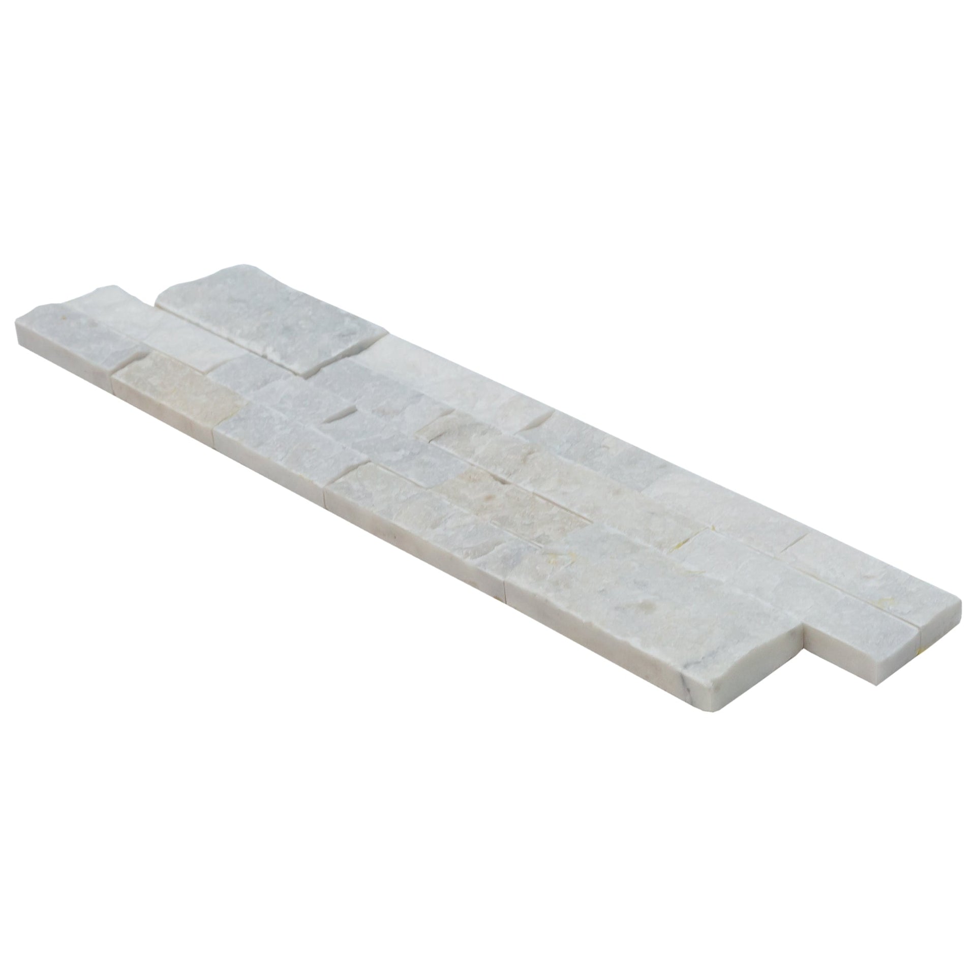 Carrara White Ledger 3D Panel 6