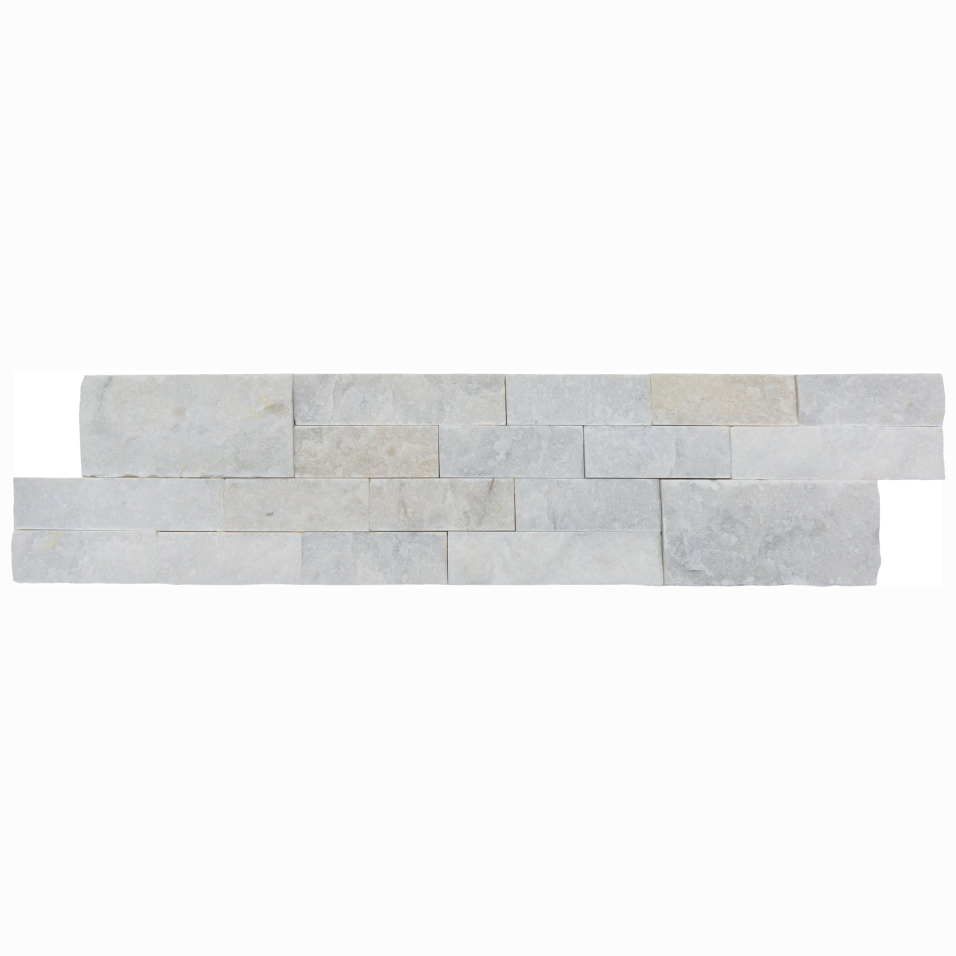 Carrara White Ledger 3D Panel 6