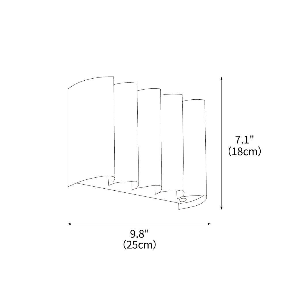 Cascade Wall Lamp 9.8