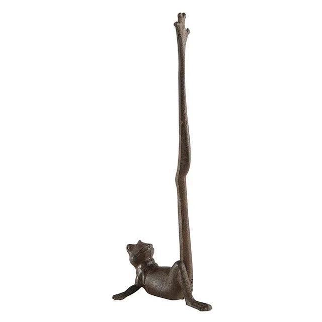 Cast Iron Frog Paper Towel Holder - Gifts for You 'n Me