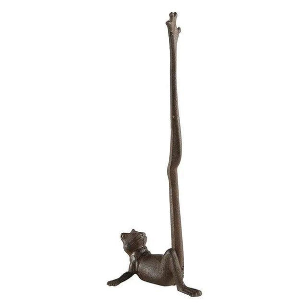 Cast Iron Frog Paper Towel Holder - Gifts for You 'n Me