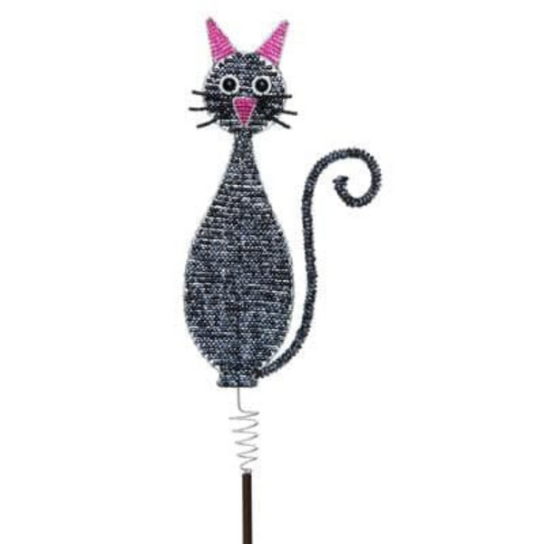 Cat Garden Stake Beadworx by Extol Accessories