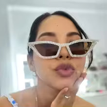 Rhinestone Cat Eye Sunglasses for Women - Party, Bar, and Nightclub Eyewear
