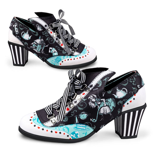 Chocolaticas® Mid Heels Alice Women's Mary Jane Pump Hot Chocolate Design