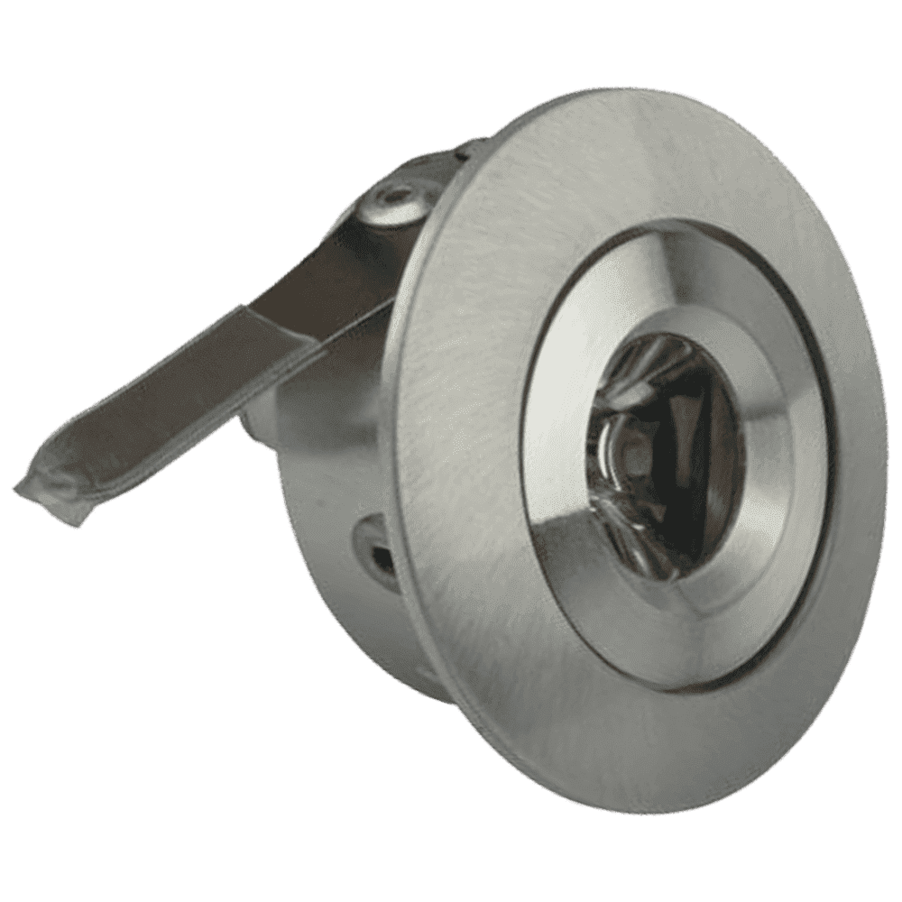 CB05 1.5W DC12 Low Voltage Round LED Cast Aluminum Recessed Cabinet Puck Light Down Lighting Fixture