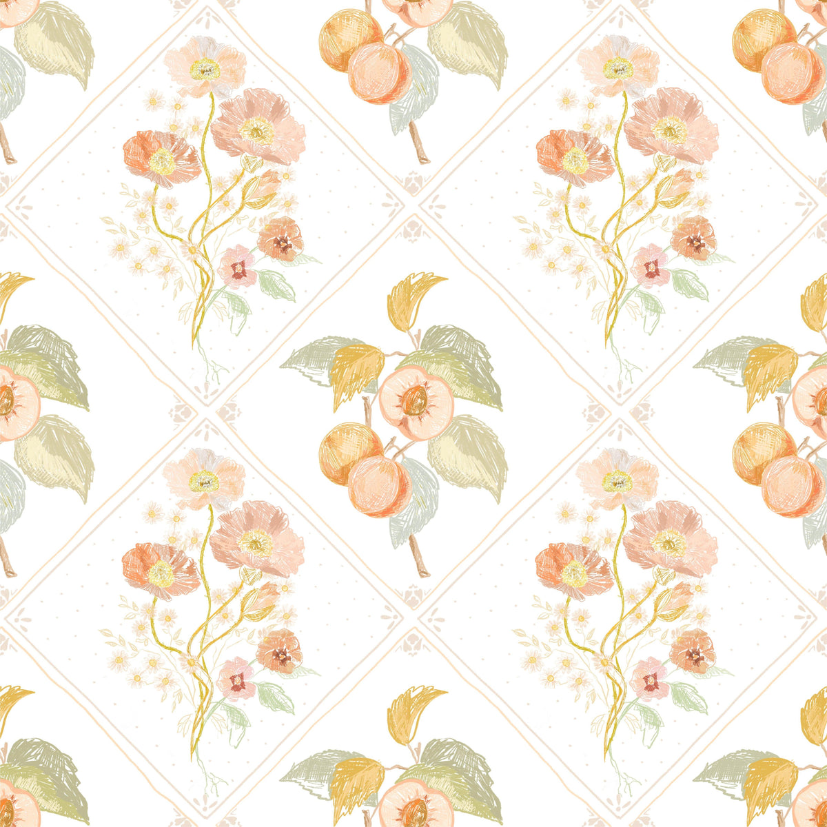 Ingrid Wallpaper by Celeste Clark