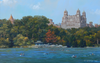 Central Park Lake Fall (UNFRAMED) by Alexander Chen - 11.5