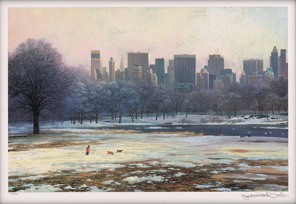 Central Park Skyline (UNFRAMED) by Alexander Chen - 11.5