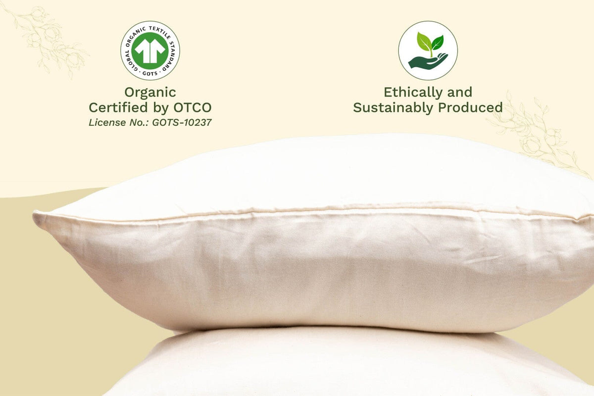 Organic Sateen Pillowcases (Shipping fees may apply)