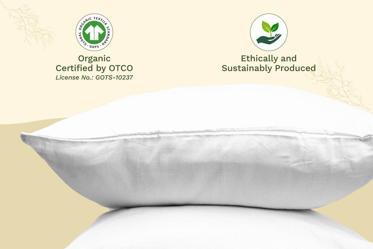 Organic Sateen Pillowcases (Shipping fees may apply)
