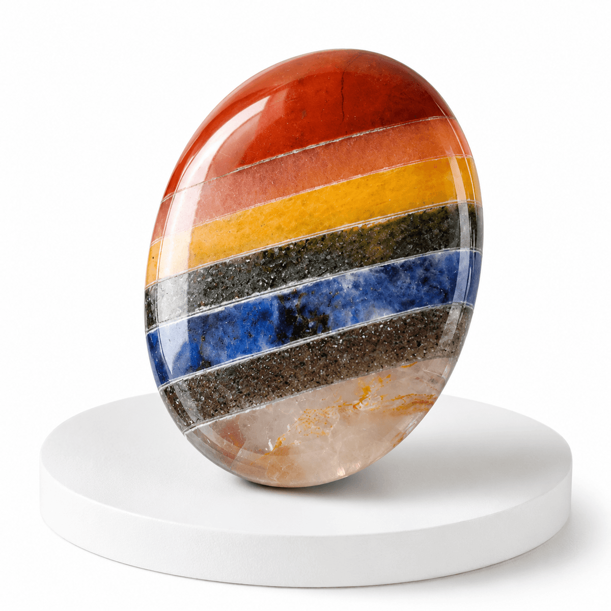 Chakra Bonded Pocket Stones.