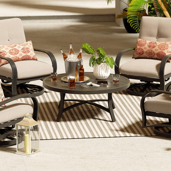 Chamber Patio Aluminum Round 45