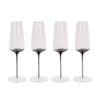 Smoke Stem Champagne Glasses