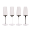 Smoke Stem Champagne Glasses