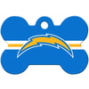 San Diego Chargers NFL Pet ID Tag - Large Bone