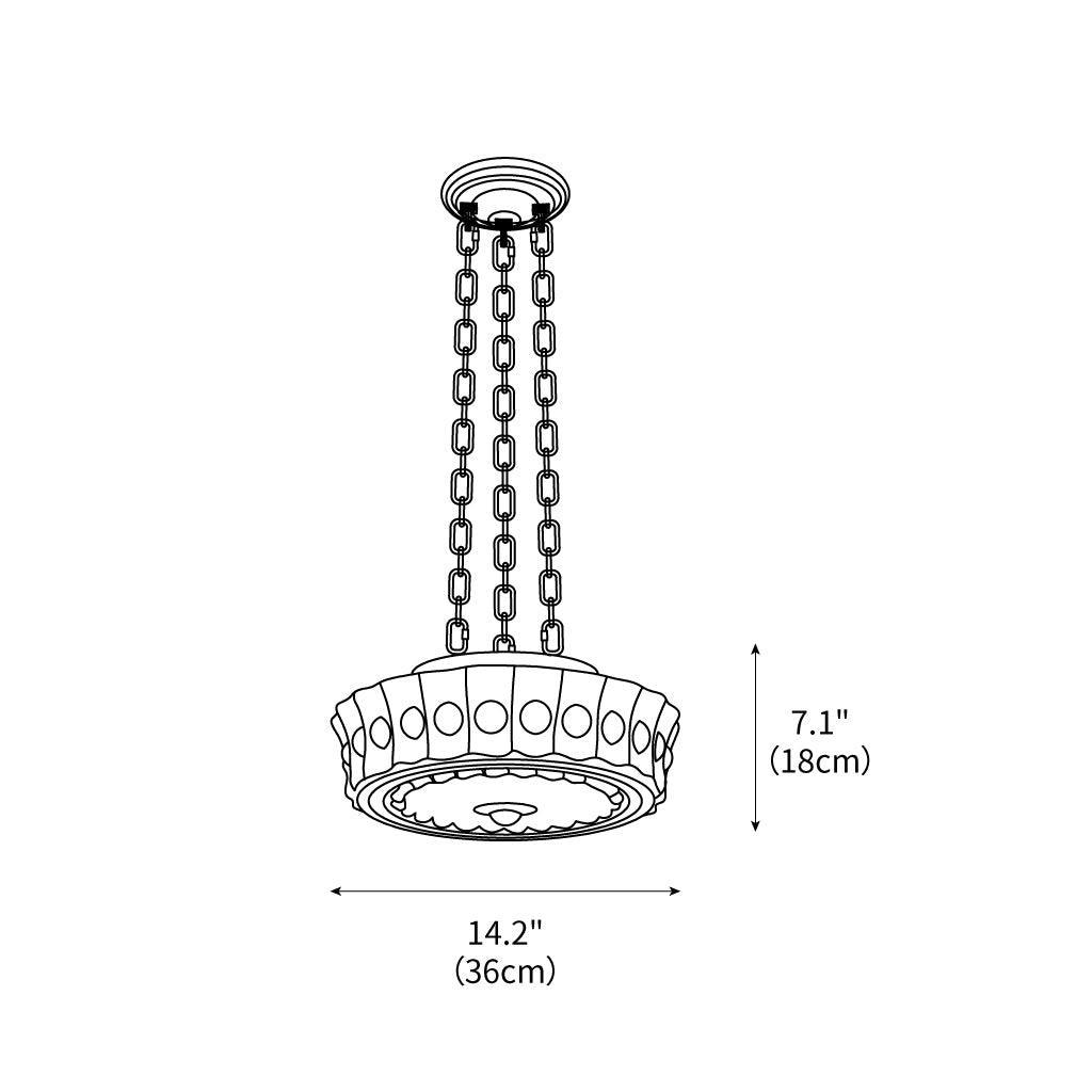 Charles Edwards Pendant Lamp 14.2