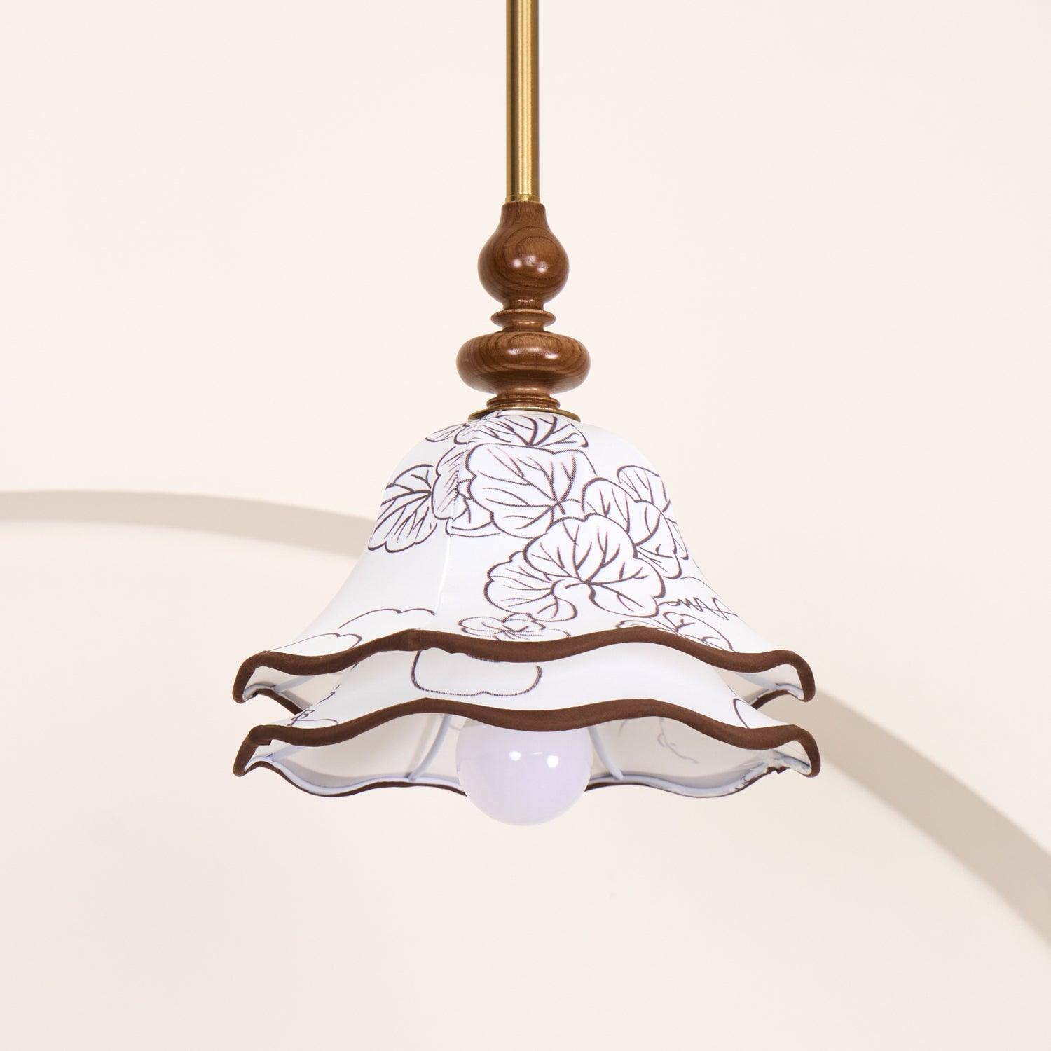 Charleston Floral Pendant Lamp - Gifts for You 'n Me