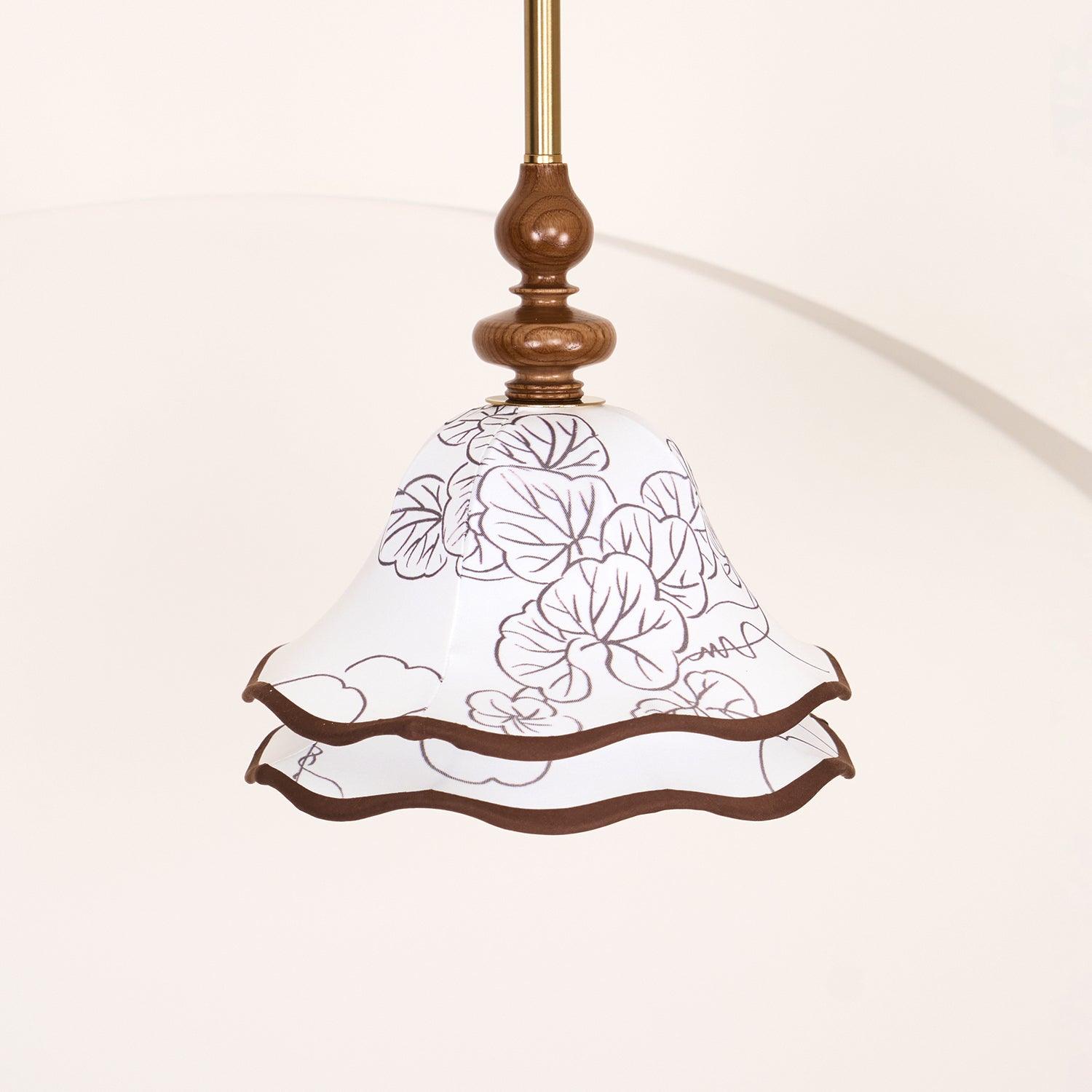 Charleston Floral Pendant Lamp - Gifts for You 'n Me