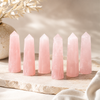Rose Quartz Tower Point (Self-Love and Friendship) - 1Pc
