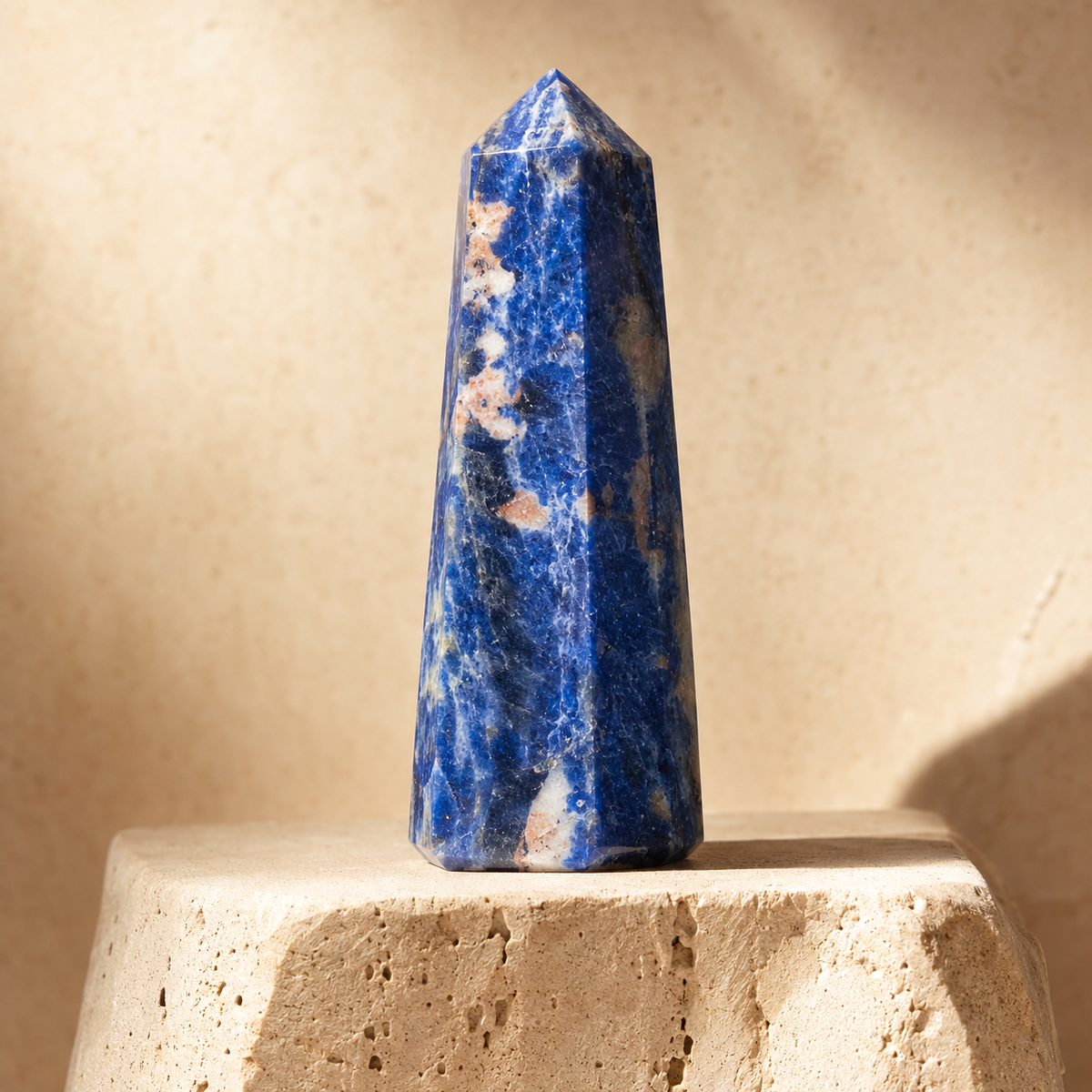 Sodalite Tower Point (Self-Esteem and Self-Acceptance)