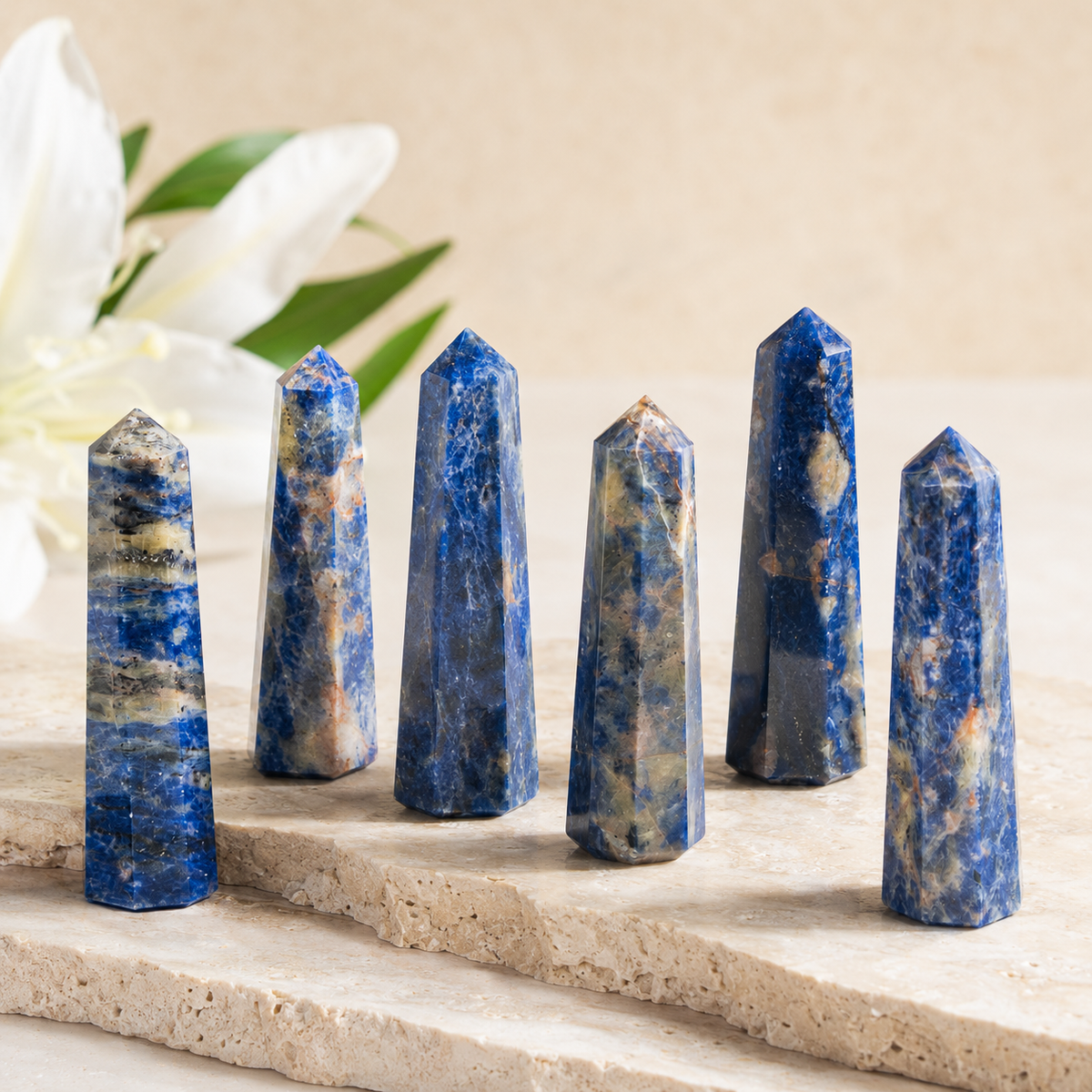 Sodalite Tower Point (Self-Esteem and Self-Acceptance)