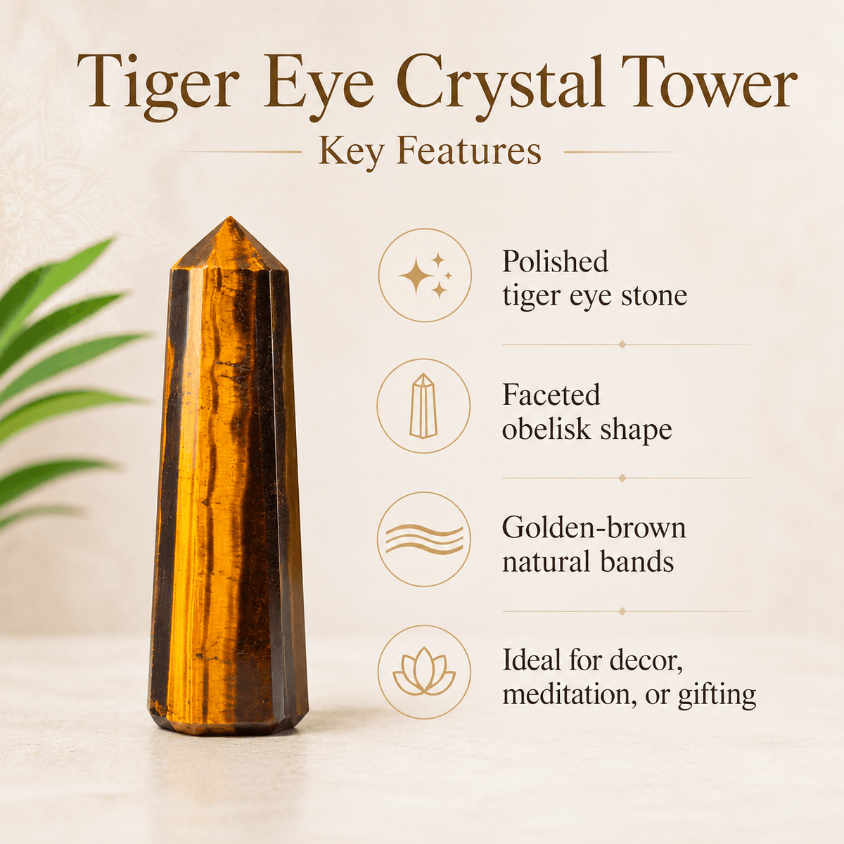 Tiger Eye Tower Point (Focus and Fear)